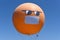 The Orange County Great Park Balloon ride sports a COVID-19 face mask and sunglasses to remind visitors of the need to social dist