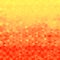 Orange crystal background. Triangle pattern. Orange background.
