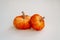 Orange decorative pumpkins. Autumn season