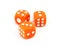 Orange Dice