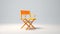 orange Director chair