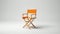 orange Director chair