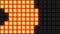 Orange Disco nightclub dance floor wall glowing light grid background vj loop