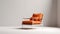 orange Eames Lounge Chair