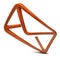 Orange Email icon