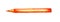 Orange felt-tip pen open watercolor