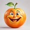 Orange fruit oranges delicious juicy sweet smiling face