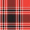 Orange Glen Plaid textured Seamless Pattern