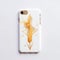 Orange And Gold Arrow Iphone Case In Frostpunk Style