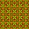 Orange green checked allover seamless pattern. Han