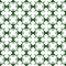 Orange green geometric seamless pattern. Hand draw