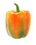 Orange Green Pepper