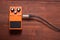 Orange guitar pedal