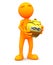 Orange Guy: Holding Honey Pot