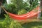 Orange hammock