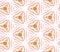 Orange handdrawn seamless pattern. Hand drawn wate