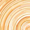Orange hypnotic abstract curved line background graphic