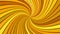 Orange hypnotic abstract vortex background - vector design from curved striped rays