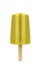 Orange ice-lolly isolated