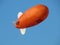 Orange Inflatable Airship - Zeppelin