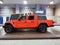 Orange Jeep Rubicon at the Auto Show