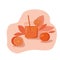 Orange juice. Colourfull illustration for packaging design uses, print industry, logos, fruit stall, vegetable stall