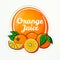 Orange juice logo