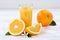 Orange juice oranges glass fruit fruits