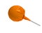 Orange lollipop