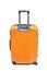Orange luggage isolated