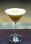 Orange martini alcoholic cocktail drink