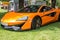 Orange McLaren 570S Side