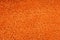 Orange microfiber cloth close-up