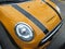 Orange Mini Cooper With Black Stripes