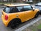 Orange Mini Cooper Sports Car