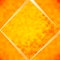 Orange mosaic tiles