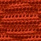 Orange Nordic Knitting. Holiday Scandinavian