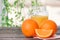 Orange, Orange Lobule. Healthy Lifestyle Concept