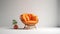 Orange Papasan Chair