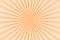 Orange pastel color rays abstract background