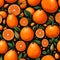 Orange pattern background illustration - ai generated image