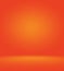 Orange photographic studio background vertical with soft vignette. Soft gradient background. Painted canvas studio