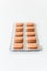 Orange pills in blister