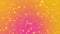 Orange pink festive background with flickering gold light sparkles