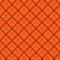 Orange Plaid Fabric Background