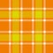 Orange plaid pattern