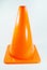 Orange plastic cone