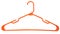 Orange Plastic Hanger