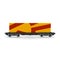 Orange Railway Container