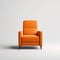 orange recliner chair